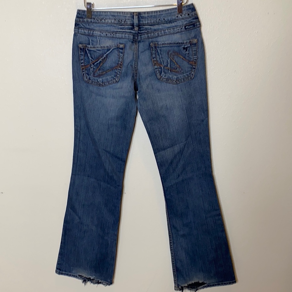 Vintage Y2K Silver Jeans Faith low rise bootcut Sz 29